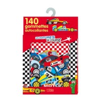 Ma boite à gommettes : Voitures de Course - De 3 à 5 ans