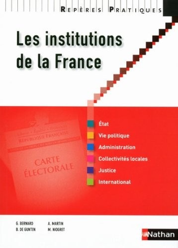 RP INSTITUTIONS DE LA FRANCE N