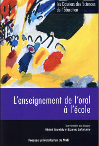 L'enseignement de l'oral à l'école