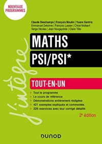Maths Tout-en-un PSI/PSI* - 2e éd. (J'intègre)