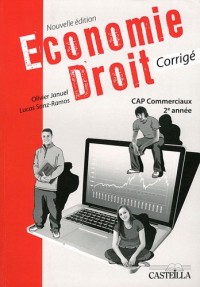 Economie Droit CAP commerciaux 2e année : Corrigé