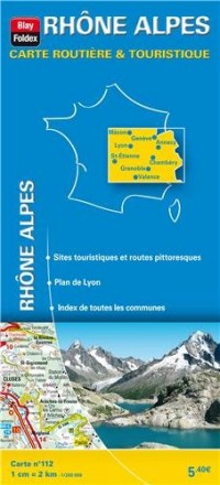 Rhône-Alpes : 1/200 000