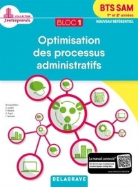 Bloc 1 - Optimisation des processus administratifs BTS SAM 1re & 2e  année : Pochette élève