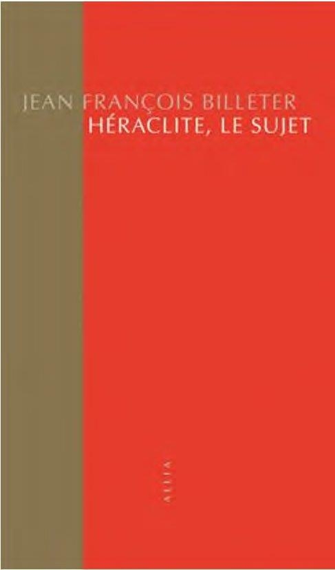 Héraclite, le sujet