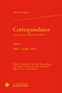 Correspondance: 1816 - juillet 1830 (Tome I)