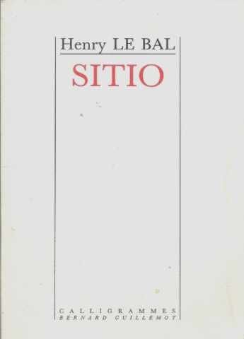 Sitio. J'ai soif, pièce en un acte
