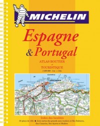 Atlas routiers : Espagne, Portugal (format A4, spirale)