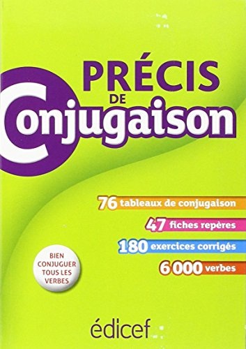 Précis de conjugaison