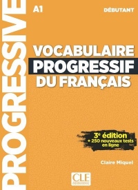 Vocabulaire progressif du français - Niveau débutant - 3ème édition - Livre + CD + Appli-web