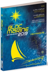 Bloc Marine 2019 - Méditerranée, Guide nautique du plaisance, cartographie marine et plans de port