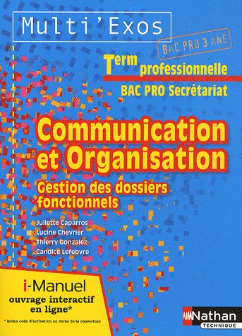 COMM/ORGA TER BPRO SEC (ME) LI