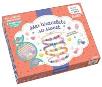 Mes bracelets so sweet - Avec des rubans et des liens brillants