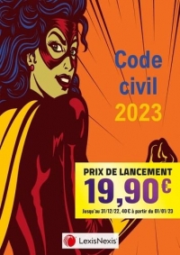 Code civil 2023 - Jaquette Super Woman