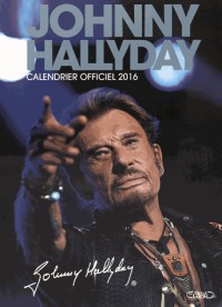 Johnny Hallyday Calendrier officiel 2016