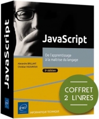 JavaScript - Coffret de 2 livres : De l'apprentissage à la maîtrise du langage (5e édition)