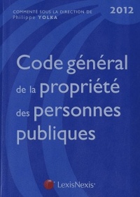 Code général de la propriété des personne publiques 2012