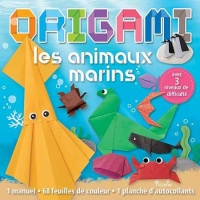 Les animaux marins : Contient : 1 manuel, 68 feuilles de couleurs, 1 planche d'autocollants