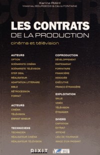 Les contrats de la production : Cinéma et télévision