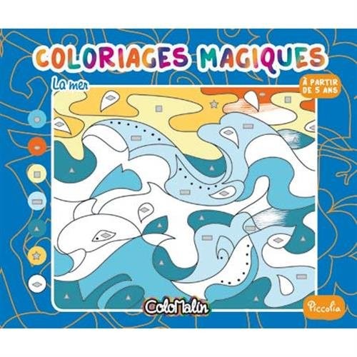 La mer : Coloriages magiques