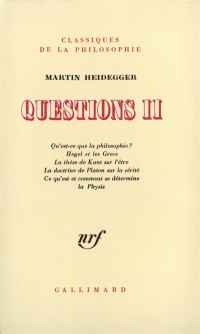 Questions, tome II