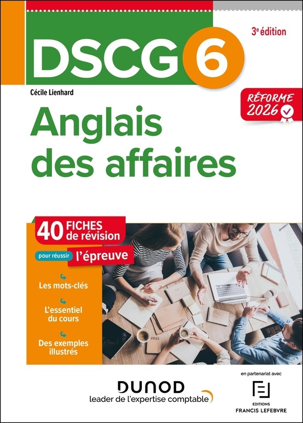 DSCG 6 - Anglais des affaires - Fiches - 3e éd.