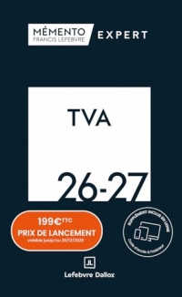 Mémento TVA 2026-2027