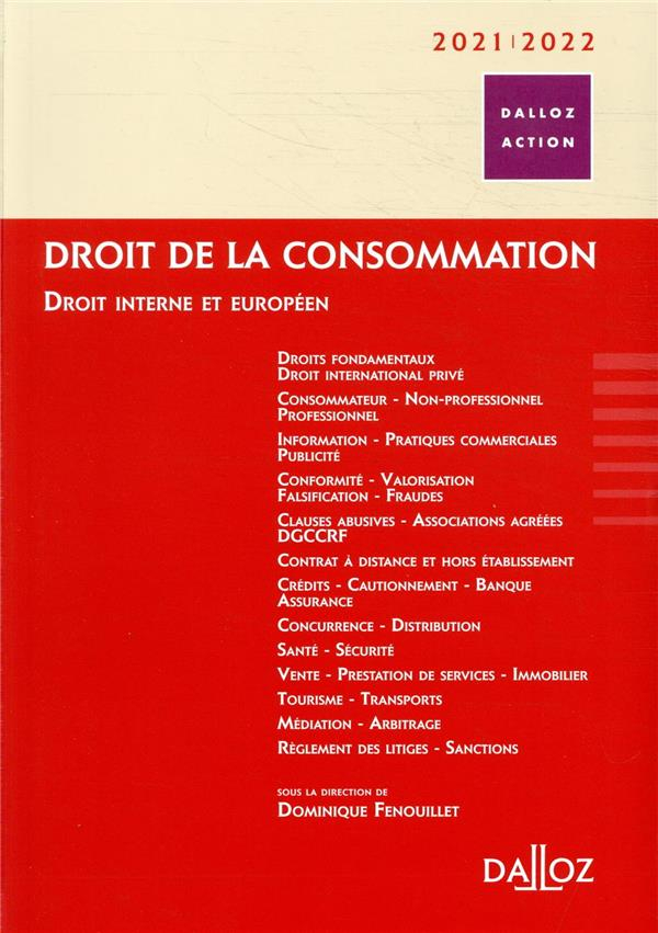 Droit de la consommation 2020/21