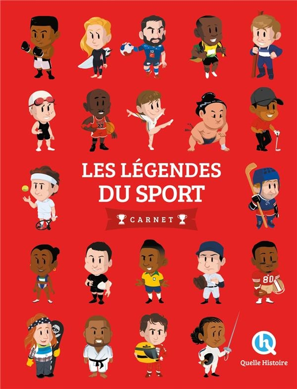 Les légendes du sport - Carnet (2nde Ed)