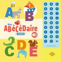 Mon abécédaire sonore de la maternelle au CP: Livre sonore bébé dès 6 mois avec grandes piles AAA alcalines incluses