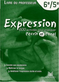 Expression, 6ème - 5ème (Livre du professeur)