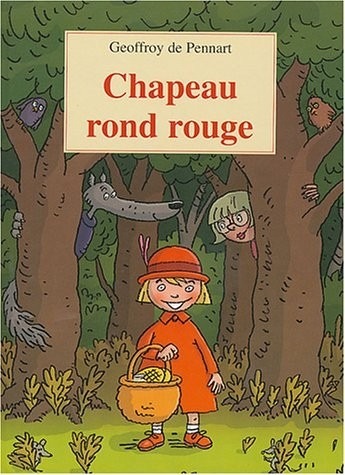 Chapeau rond rouge