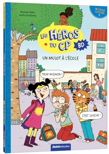 Les héros du CP en bd - niveau 1 - Un mulot à l'école