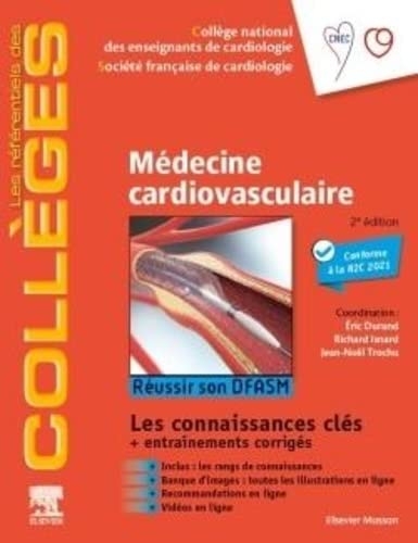Médecine cardio-vasculaire: Réussir son DFASM - Connaissances clés
