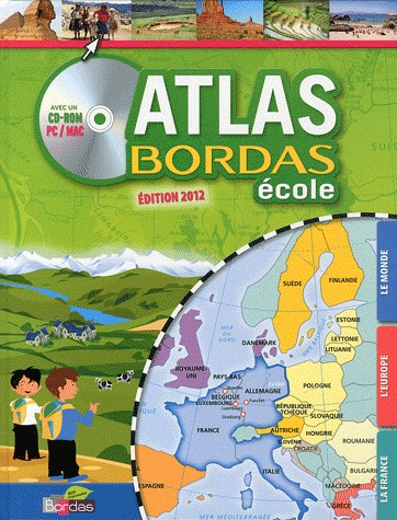 ATLAS BORDAS ECOLE + CD - GP