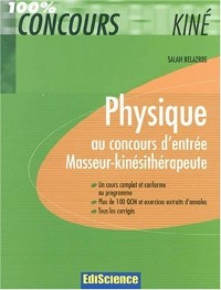 Physique au concours d'entrée Masseur-kinésithérapeute