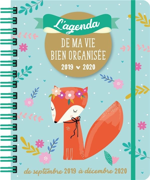 L'Agenda de ma vie bien organisée 2019-2020