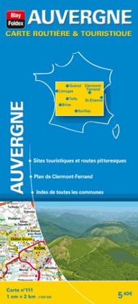 Auvergne : 1/200 000