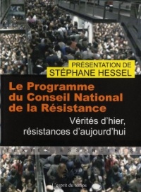 PROGRAMME CONSEIL NATIONAL DE LA RESISTANCE (LE)