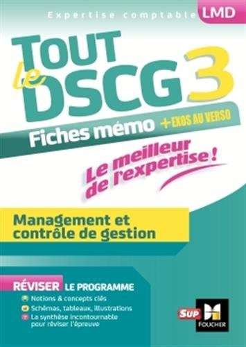 Tout le DSCG 3 - Management et contrôle de gestion
