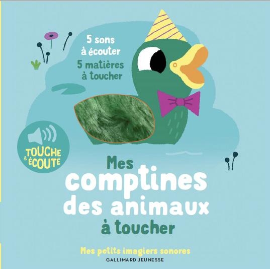 Mes comptines des animaux à toucher