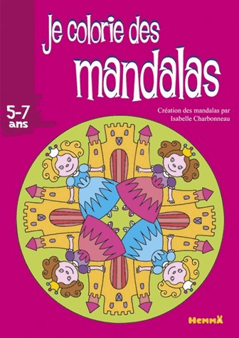 JE COLORIE DES MANDALAS (PRINCESSES)