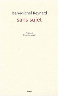 Sans sujet