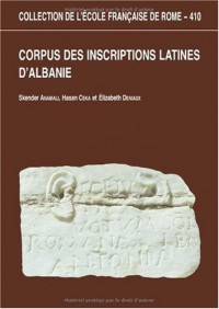 Corpus des inscriptions latines d'Albanie