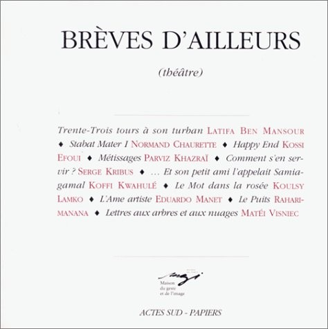 Brèves d'ailleurs : Théâtre
