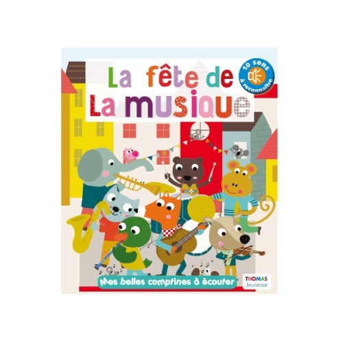 La fête de la musique, en livre sonore