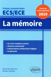 Thème de culture générale - Prépas commerciales ECS / ECE 2019