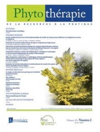 Phytothérapie. Vol. 19 N° 2 - Avril 2021