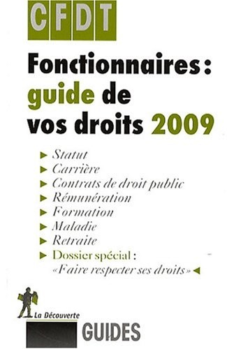 Fonctionnaires : guide de vos droits