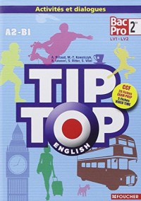 TIP-TOP ENGLISH Seconde Bac Pro CD Audio