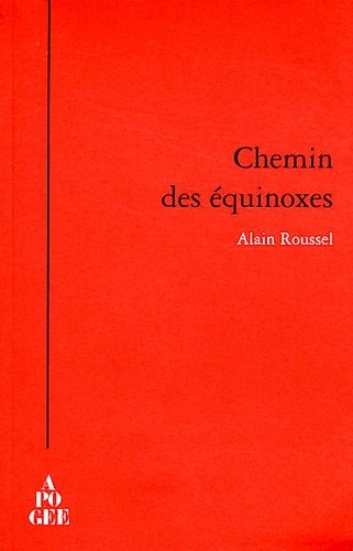 Chemin des équinoxes